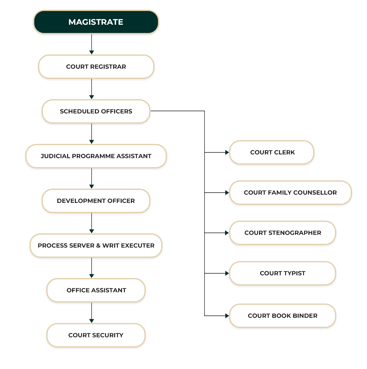 District Court Angunakolapelessa ORGANIZATIONAL STRUCTURE
